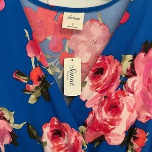 Soma NEW WITH TAGS mock wrap dress in size small